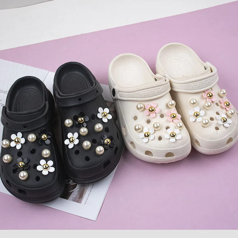 Shoe Charms Shoe Decorations All-match Flower Charms for Shoe Jewelry