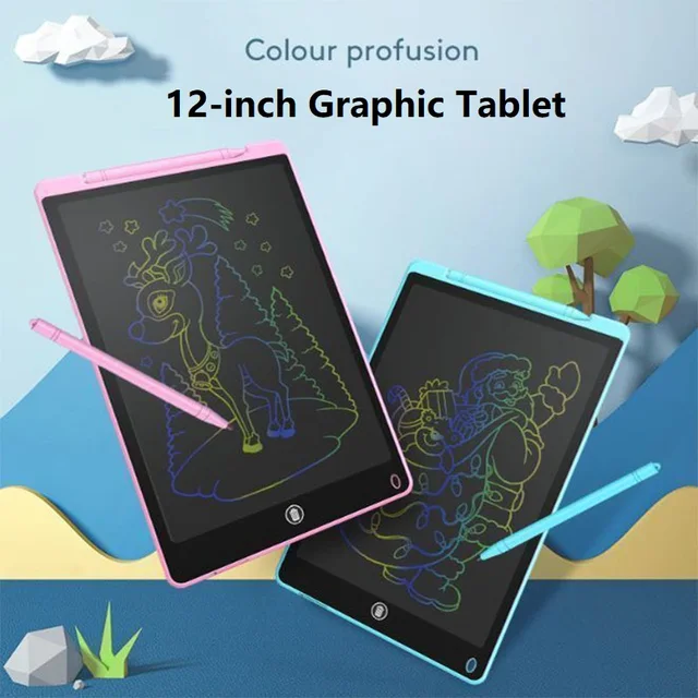 12 Inch Lcd Tablet for Drawing Writing Board Tablet Graphic Designs  Drawing Tablet Magic Electronic Notebook 1