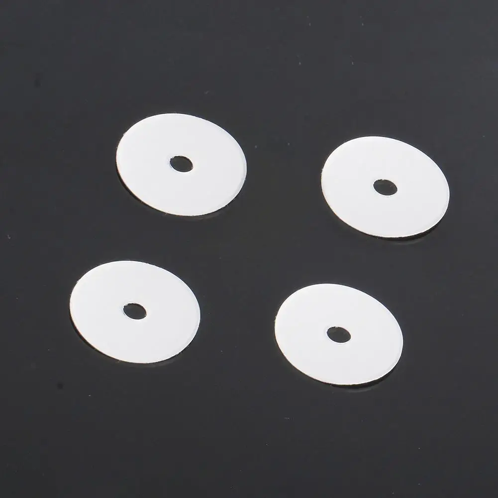 Bicycle Valve Sticker 20pcs Bicycle Presta Valve Sticker Mountain Road Bike Tube Tire Gasket Rim Protective Gas Air Nozzle Glue Pad