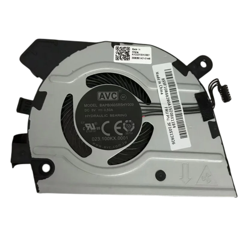 Ventilador de Refrigeração para Lenovo Thinkbook 13s g2 14s Laptop Novo Bapa0705r5hy023 Bapa0505r5hy001 Bapb0605r5hy009 5f10s13927 5f10s13926 - Imagem 4