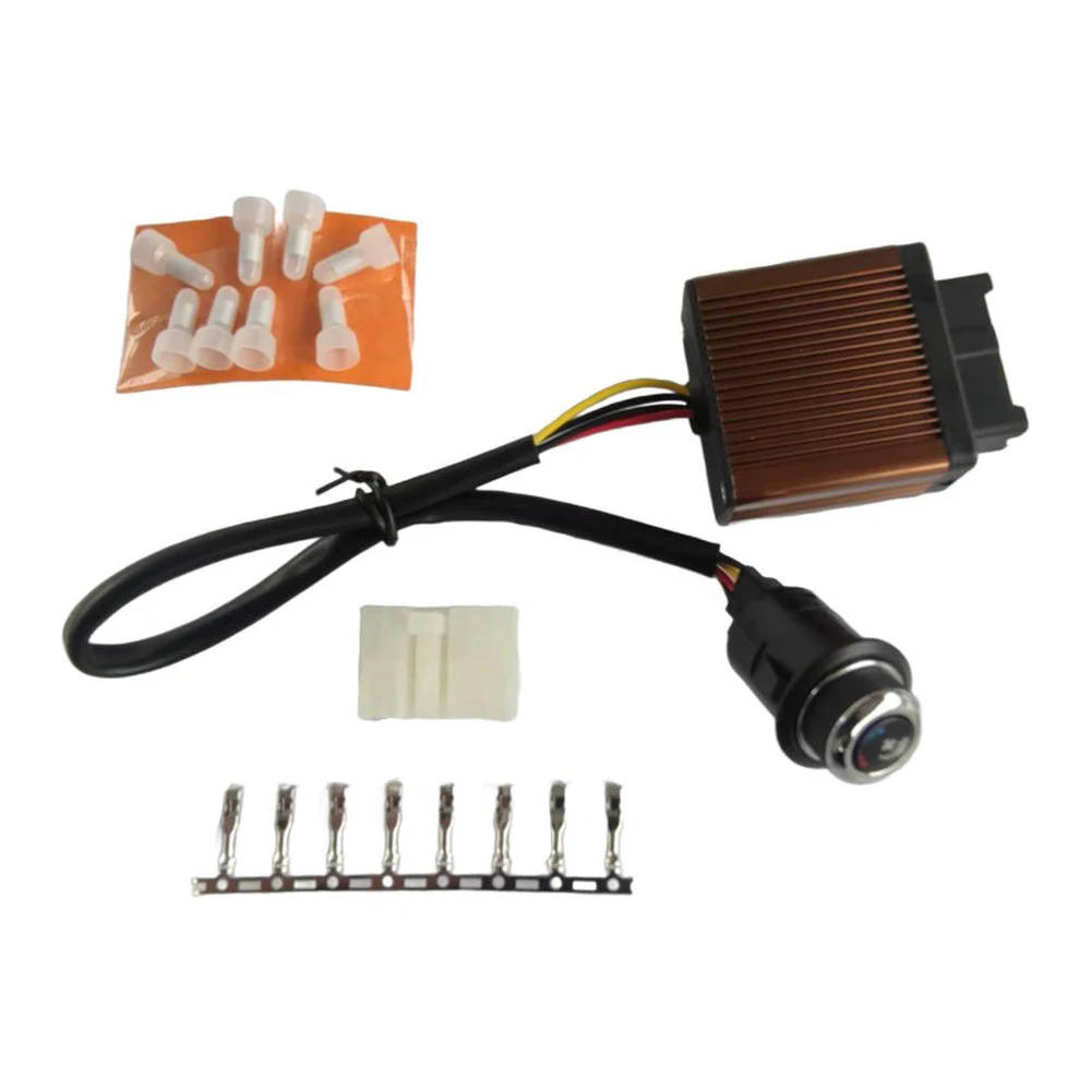 1set 12V Ventilation And Heating Switch Controller Kit Car Seat Switch Controller For Vehicle's Air Conditioning System