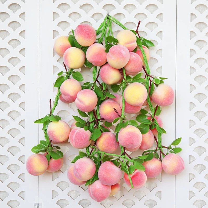 Description Picture 5 of itemArtificial Various vegetables and fruit String Fake Vegetable Display Ornament for Home Bedroom Party Collection Decor