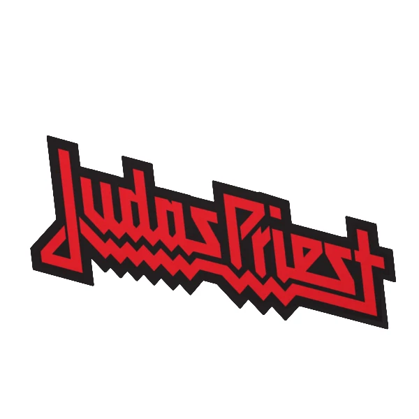 Виниловая наклейка с изображением священника Judas, полноцветная наклейка из тяжелого металла в английском стиле, красочные автомобильные наклейки, водонепроницаемые автомобильные наклейки