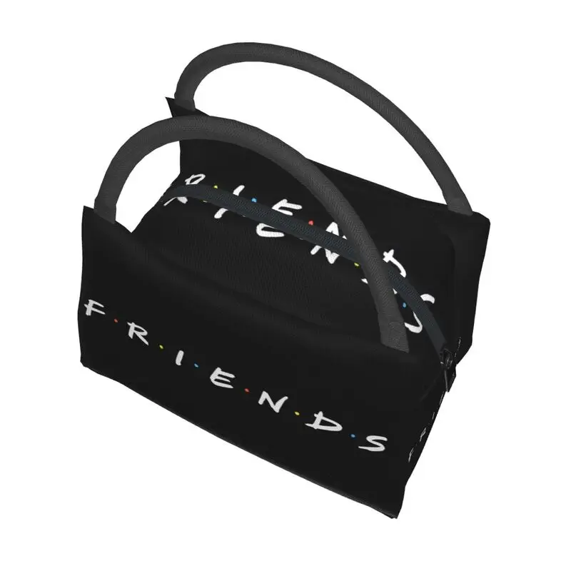 Friends Funny Quote Thermal Insulated Lunch Bags Women TV Show Portable Lunch  Container for Work Travel Storage Meal Food Box
