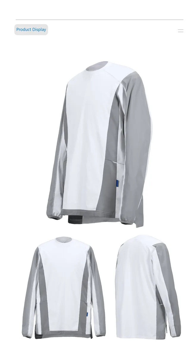 Reindee Lusion 22FW 0187 Outdoor splicing material breathable fast dry long sleeve shirt techwear gorpcore