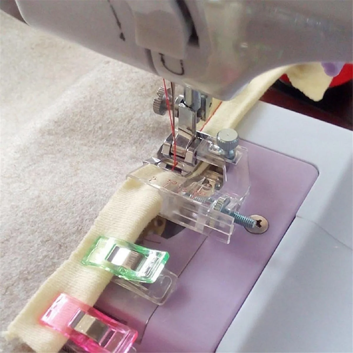 6290 bias tape binding presser foot sewing machines accessories fits Singer Brother Janome Toyota etc