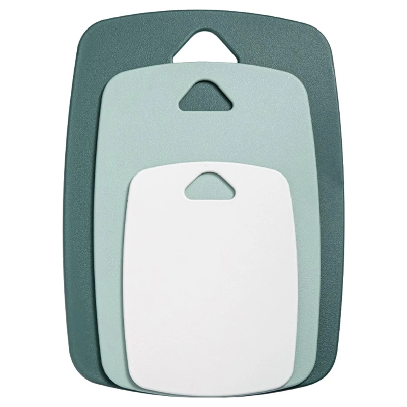 

3 Pieces Cutting Board Plastic Chopping Boards Easy to Clean Cutting Boards