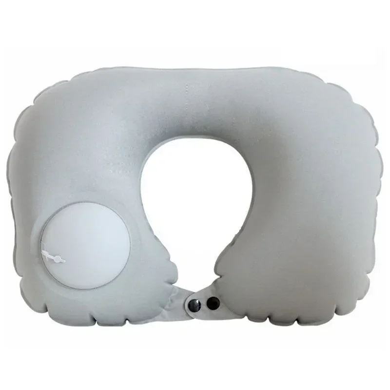 Cuscino da viaggio a forma di U cuscino da collo gonfiabile Cuscino da viaggio a forma di U cuscino da collo gonfiabile
