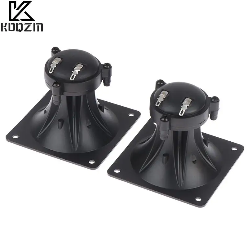 2PCS Tweeters 85MM Piezoelectric Tweeter Loudspeaker Buzzer Treble Square Audio Speaker