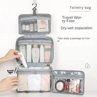 Travel Waterproof Folding Dry and Wet Separation Toiletry Bag Cosmetic Storage Bag Large Capacity Cosmetic Bag 4