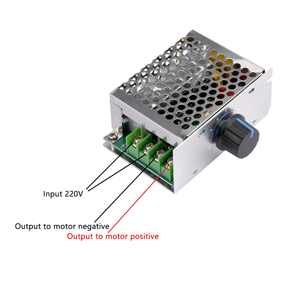 2000W High Power Motor Speed Controller DC 10-55V PWM Speed Controller  Control Speed Drehrichtung CW CCW Reversible Schalter - AliExpress