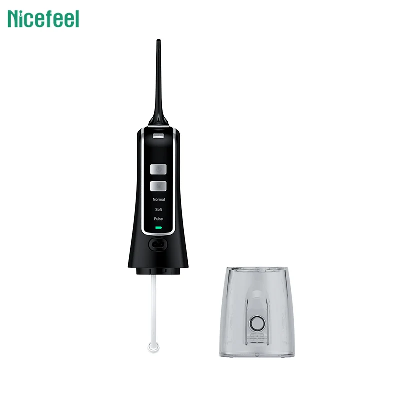Adult Portable Electric Tooth Cleaner High Pressure Water Jet Ultrasonic Cleaner