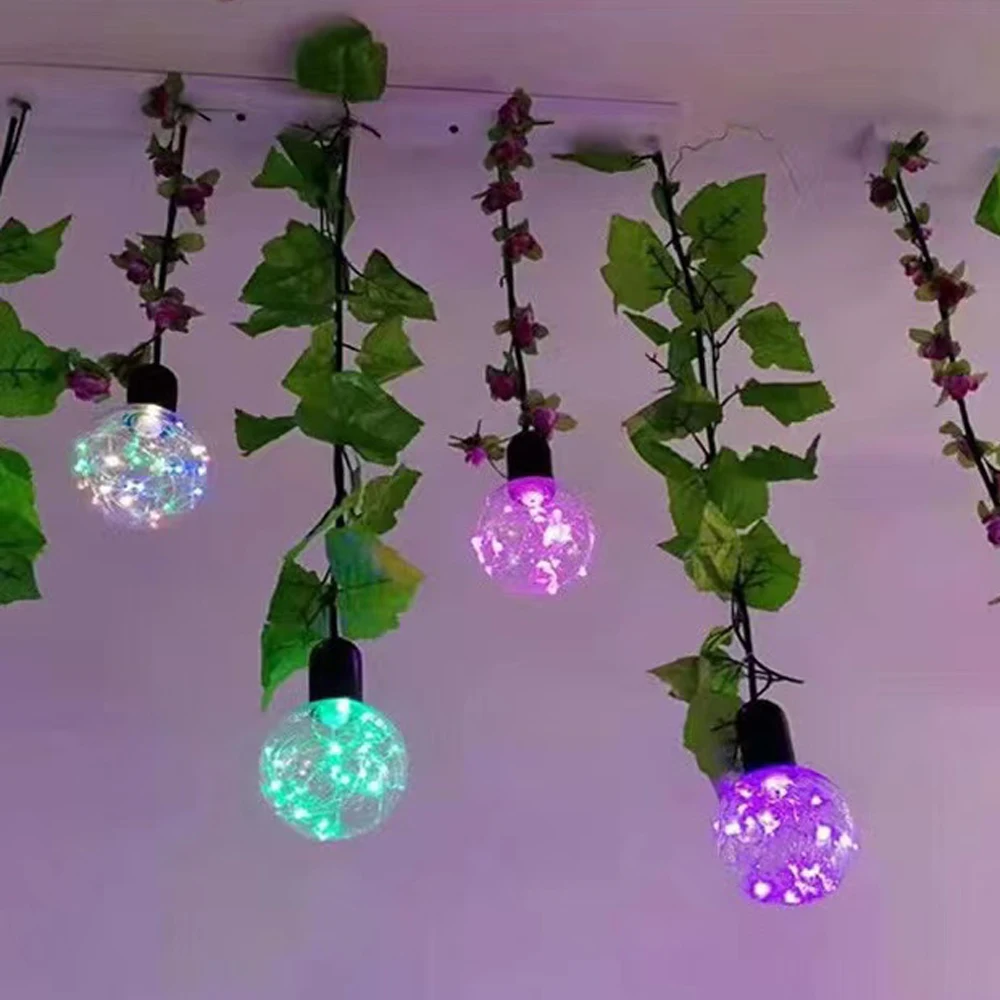 

LED String Universal E27 bulb AC220V Patio Bedroom Room Decorative Light Festive Wedding party bar atmosphere Site layout