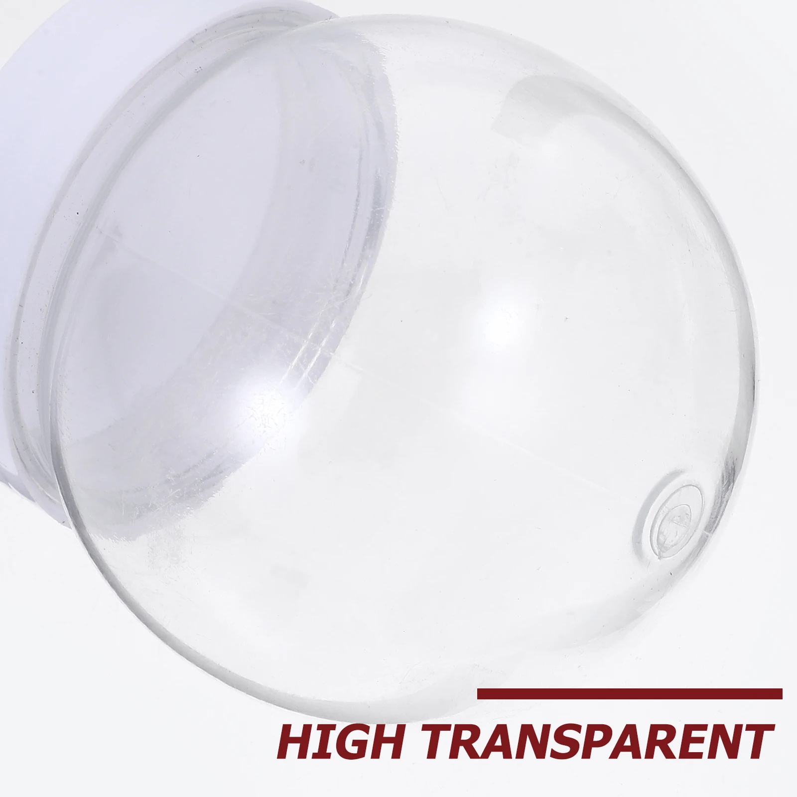 BESPORTBLE 15 Pcs Clear Plastic Snow Globe DIY 2.7