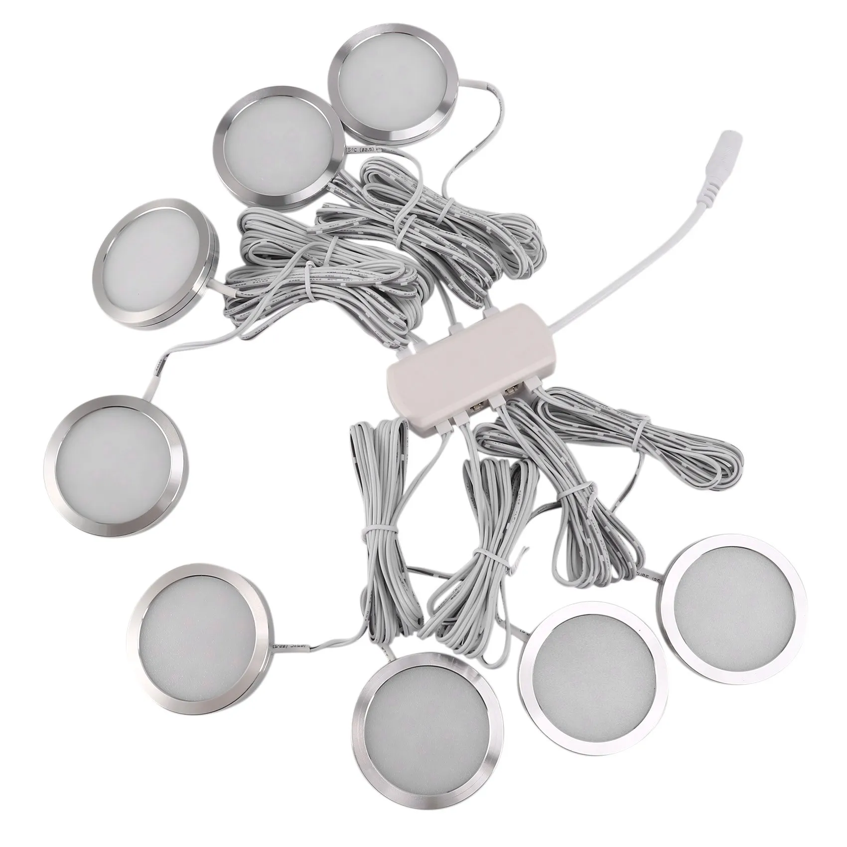 8Pcs 12V Interni Caldi Faretti A Led Per Vw T4 T5 Camper Van Caravan Camper Luci Calde 3000K