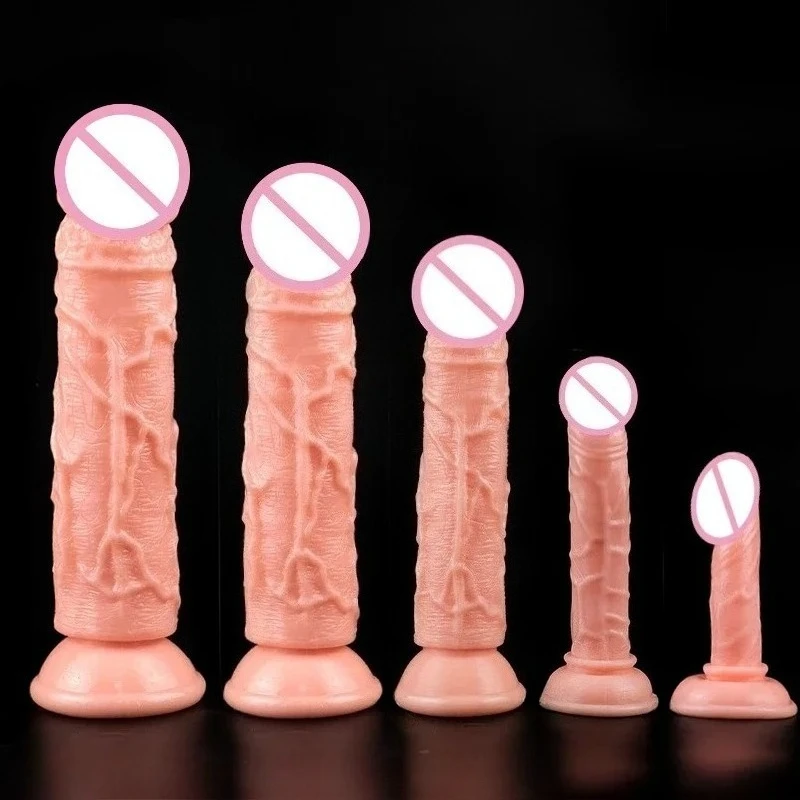 Realistic Dildo Skin Feeling Sex Toys for Women Big Penis with Suction Cup Female Masturbator Anal Sex Product