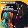 Resistance elastic band for men's and women's strength fitness exercise yoga tension band pull up auxiliary elastic band resista 6