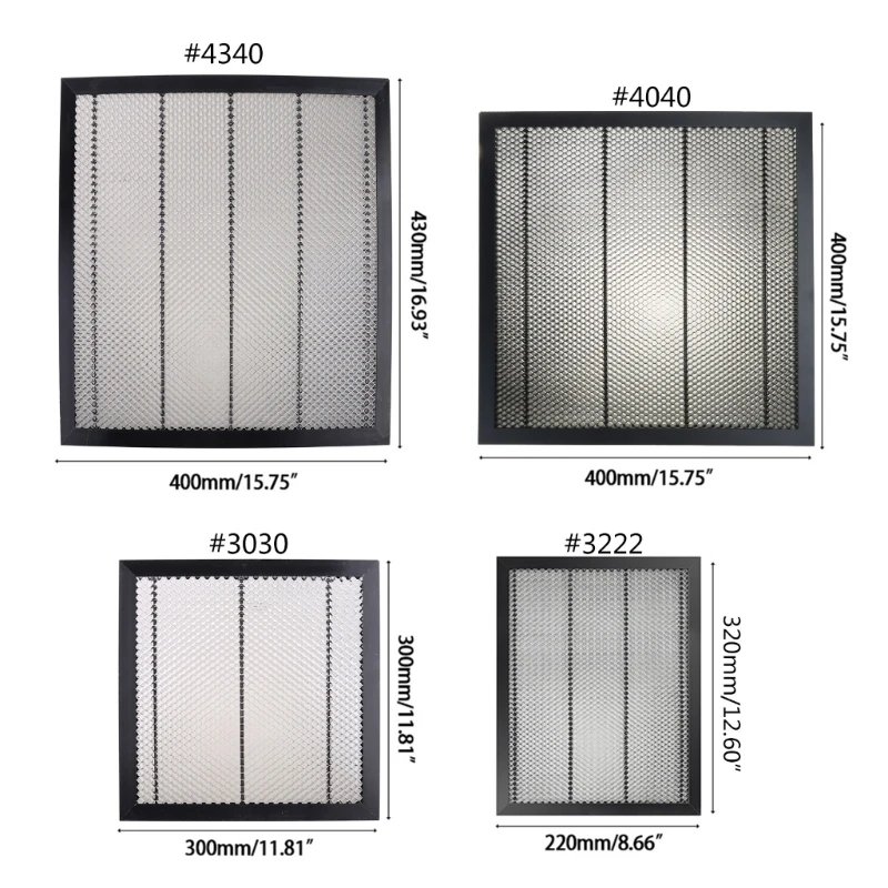 

Co2 Honeycomb Working Bed Table Platform DIY for Laser- Engraver Engraving and Cutting Machine Thickness: 22mm/0.87in