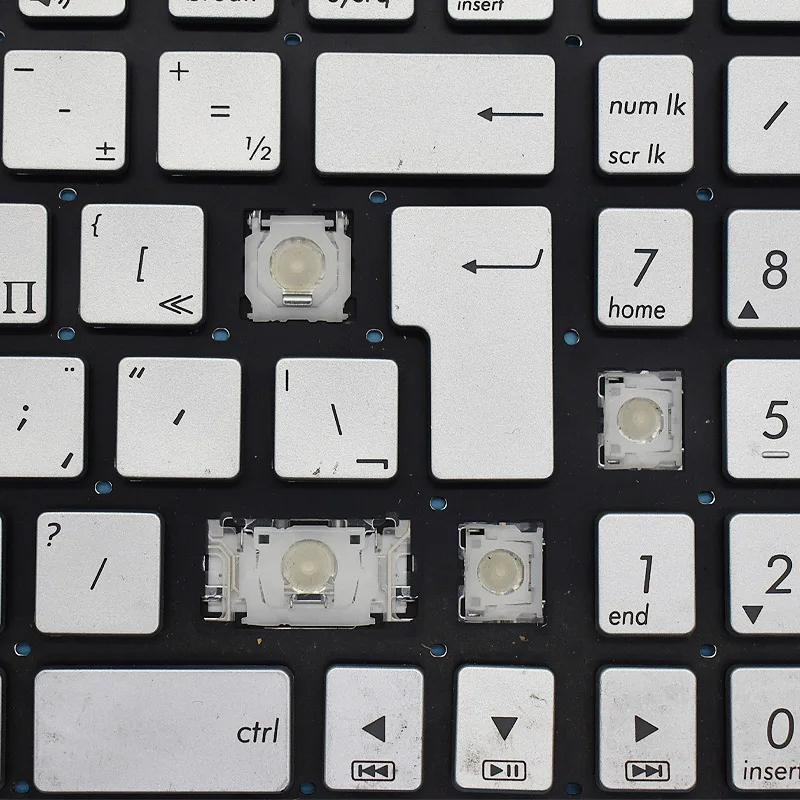 교체용 키캡 힌지, Asus ROG GL552 GL552VL GL552VW GL752 GL771 G551 GL551 백라이트 키보드용