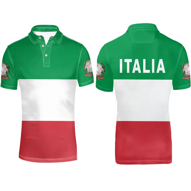 juvenil de Italia para hombre, Camiseta con estampado número y nombre hecho a con texto de foto, Ita, bandera nacional, país italiano, Universidad de Italia| | - AliExpress