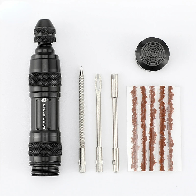 Bicycle Tubeless Tire Repair Kit MTB Tyre Puncture Sealant Rubber