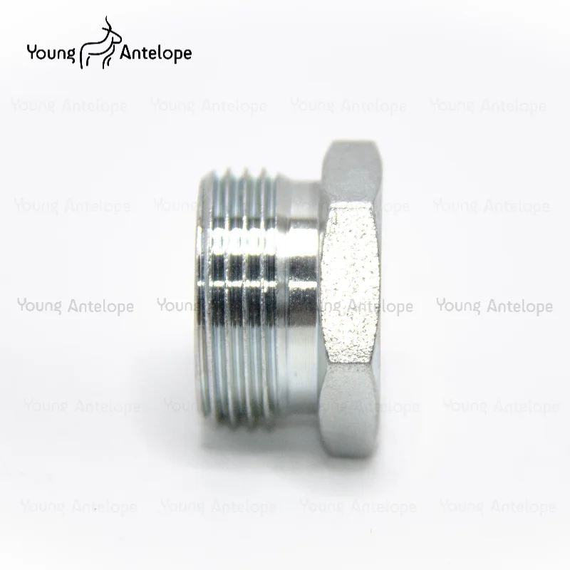 Metric Male Thread H-type 24 Degree Cone Sealing Ferrule Type Oil Plug High Pressure Hydraulic Joint M18 M22 M30 connection joint