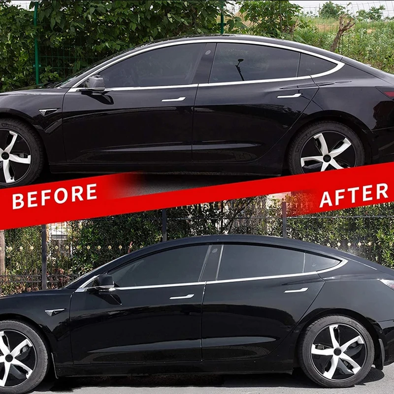 Car Window Deflectors Vent Deflector Ventshade Ventvisor Side Window Deflector Rain Guards Window Visors for Tesla Model 3 Y Car Accessory