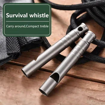 Titanium Emergency Survival Whistle 1