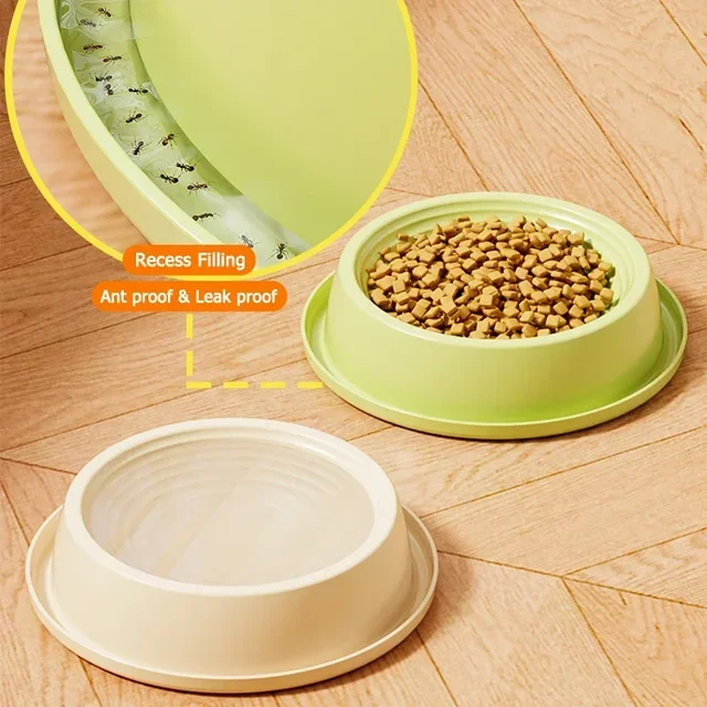 Elevated Pet Food Bowl Non Slip Base Can Hold Food or Water Suitable for Cats Pet Cat Feeding Supplies Pet Food Bowl Dog Bowl 3