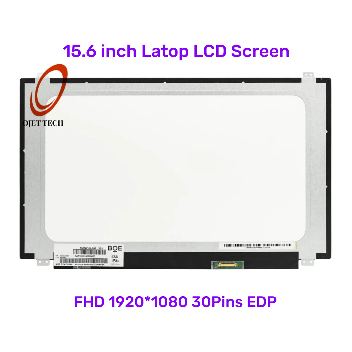NV156FHM-N42 LED LCD Screen 15.6" FHD 5D10H32287 NV156FHM-N43 Non Touch | UK - Foto 10