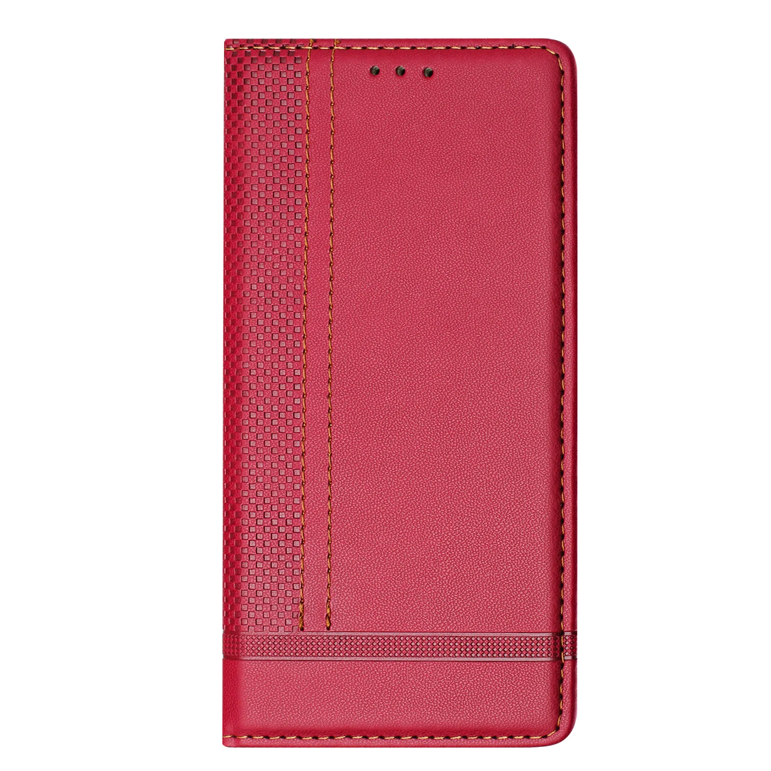 Luxury Leather Wallet Flip Case with Magnetic Closure and Stand Feature - Shockproof and Durable Cover