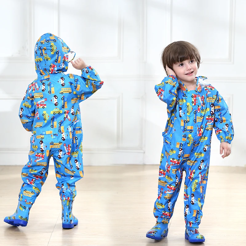 Combinaison Imperméable à Capuche, Motif Dessin Animé et Dinosaure,  Vêtements de Pluie avec Pantalon, pour Enfant Garçon et Fille de 1 à 10 Ans  - AliExpress