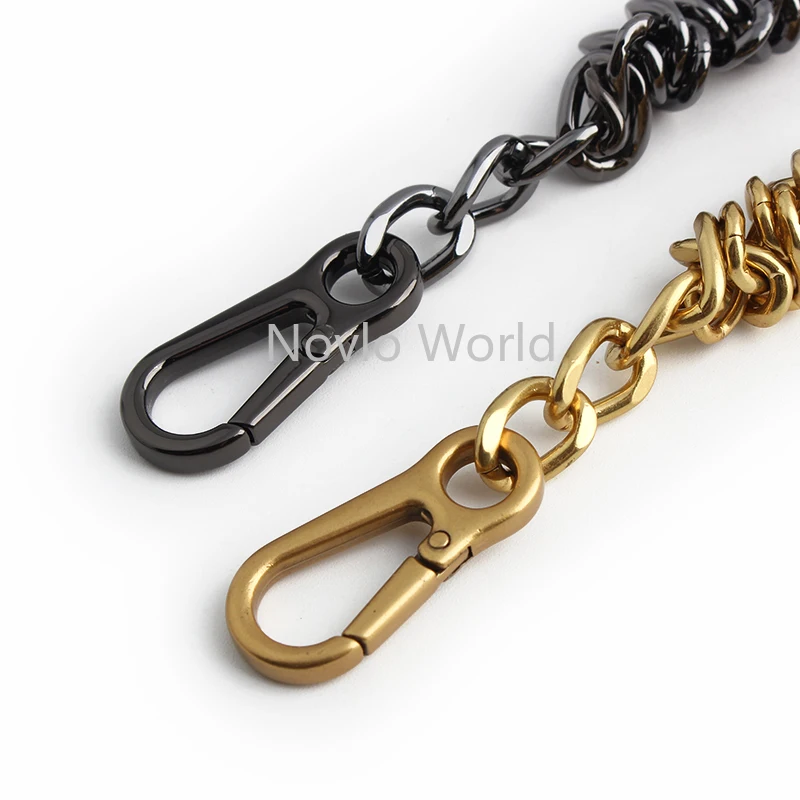 2/10/20PCS 39CM Aluminium Metal Chains With Buckles For DIY Replacement Crossbody Shoulder Bags Purse Handbags Belt Accessories