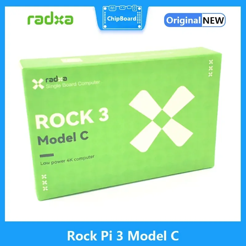 RADXA Rock Pi 3C RK3566 ���� �ھ� Cortex A55 ���� 32��Ʈ 3200Mb/s LPDDR4�� Raspberry Pi ��ü�� �����մϴ�.