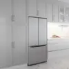 30-Inch and 18.5 cu. ft. Counter Depth French Refrigerator with Three Doors and Deep Freezer in Stainless-Steel, Silver 6