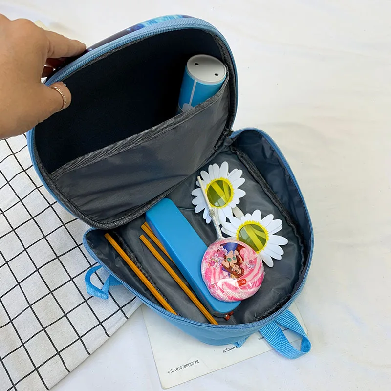 Mickey Mouse Backpack School Bag Blue - giftcartoon