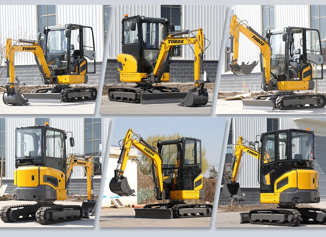 Günstiger Preis: Kundenspezifischer Mikro-Raupenbagger im Angebot – Kleiner 2,5-Tonnen-Kompakt-Hydraulikbagger – Detail 8