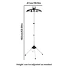 160cm Adjustable Clothes Steamer Rack Telescopic Garment Steamer Racks Foldable Standing Garment Hangers for Steaming Clothes 6