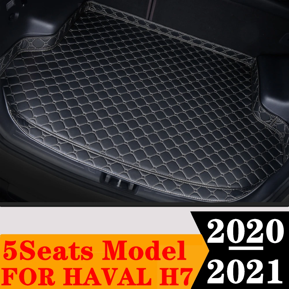 

Коврик багажник автомобильный высокой длины для Haval H7, 5 сидений, 2021, 2020, поднос багажника, коврик багажника, задний коврик для груза, ковер, защитный чехол, детали