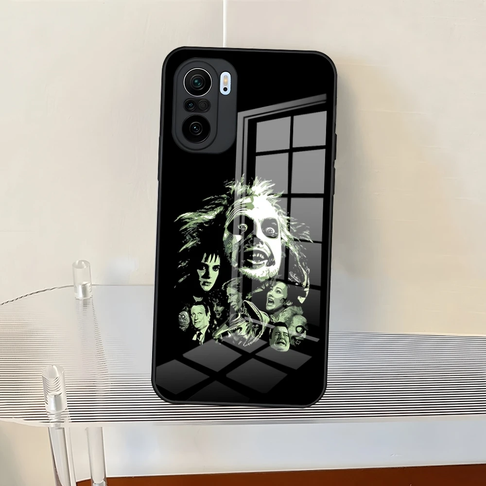 thumbnail image 1 of B-Beetlejuices Handbook Phone Case for Redmi 13 12 13c 12c Note 13 Pro Plus 11 12 Pro 10 12s 11s Tempered Glass Back Cover, 1 of 5