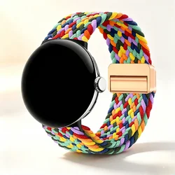 Nylon Elastische Gevlochten Solo Loop Band voor Smartwatch - Verstelbare Armband
