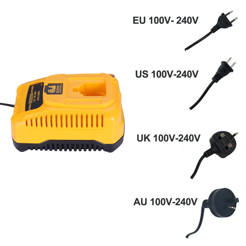 Battery Charger DC9310 for DEWALT 7.2V-18V NiCad & NiMh Battery DW9057 DC9071 DC