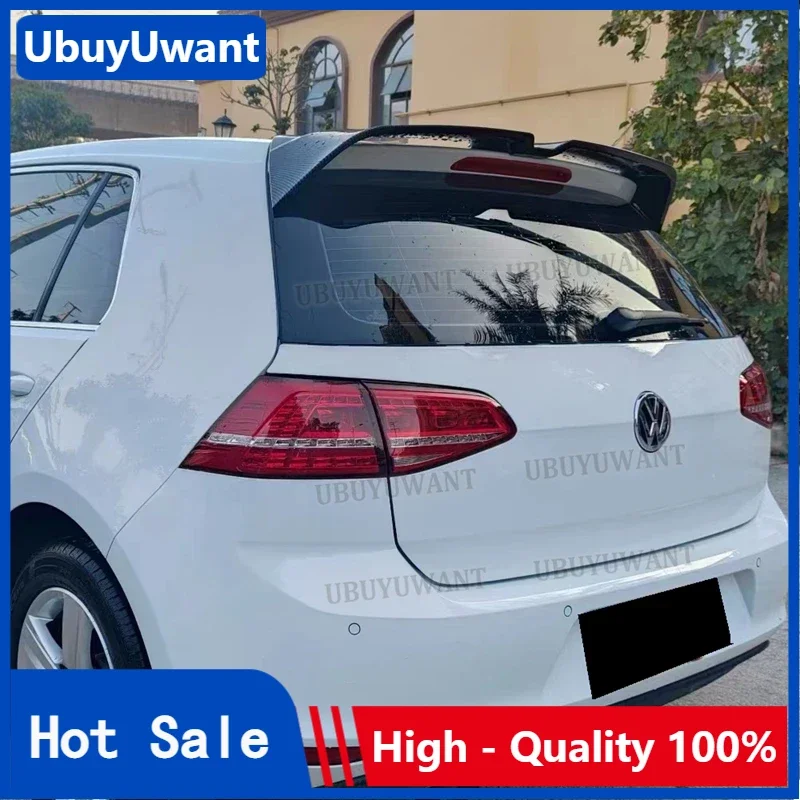 Golf 7 Accessori Spoiler Per Golf Mk7 Mk7.5 Gti 7.5 Gti R Line 2013-2020 Ala Del Tetto In Plastica Abs Di Alta Qualità Per Golf 7 R