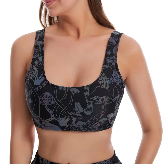 Holographic Reflective Crop Top 6