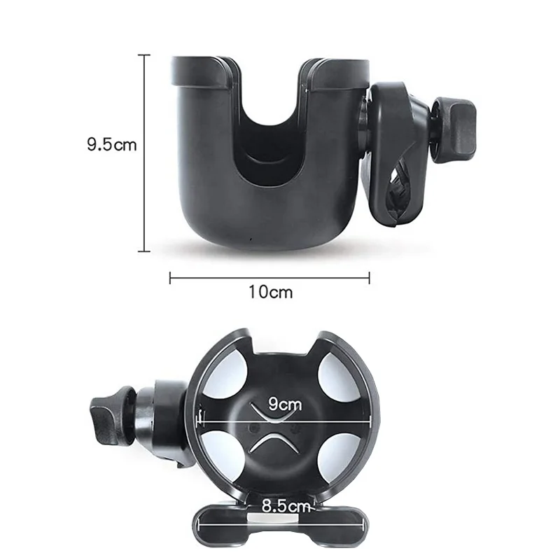 Baby stroller cup holder universal rotatable phone holder mobile in stroller children pram coffee drink water bottle holders baby stroller accessories bassinet