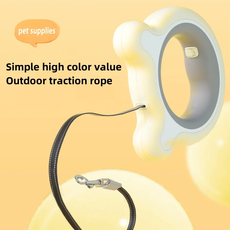 Retractable Pet Leash for Small Dogs with Automatic Lock