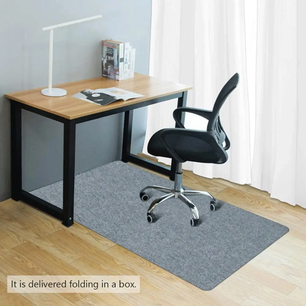 Office Chair Mat for Hardwood Computer Gaming Rolling Chair Mat PVC Self  Adhesive Waterproof Anti-Slip