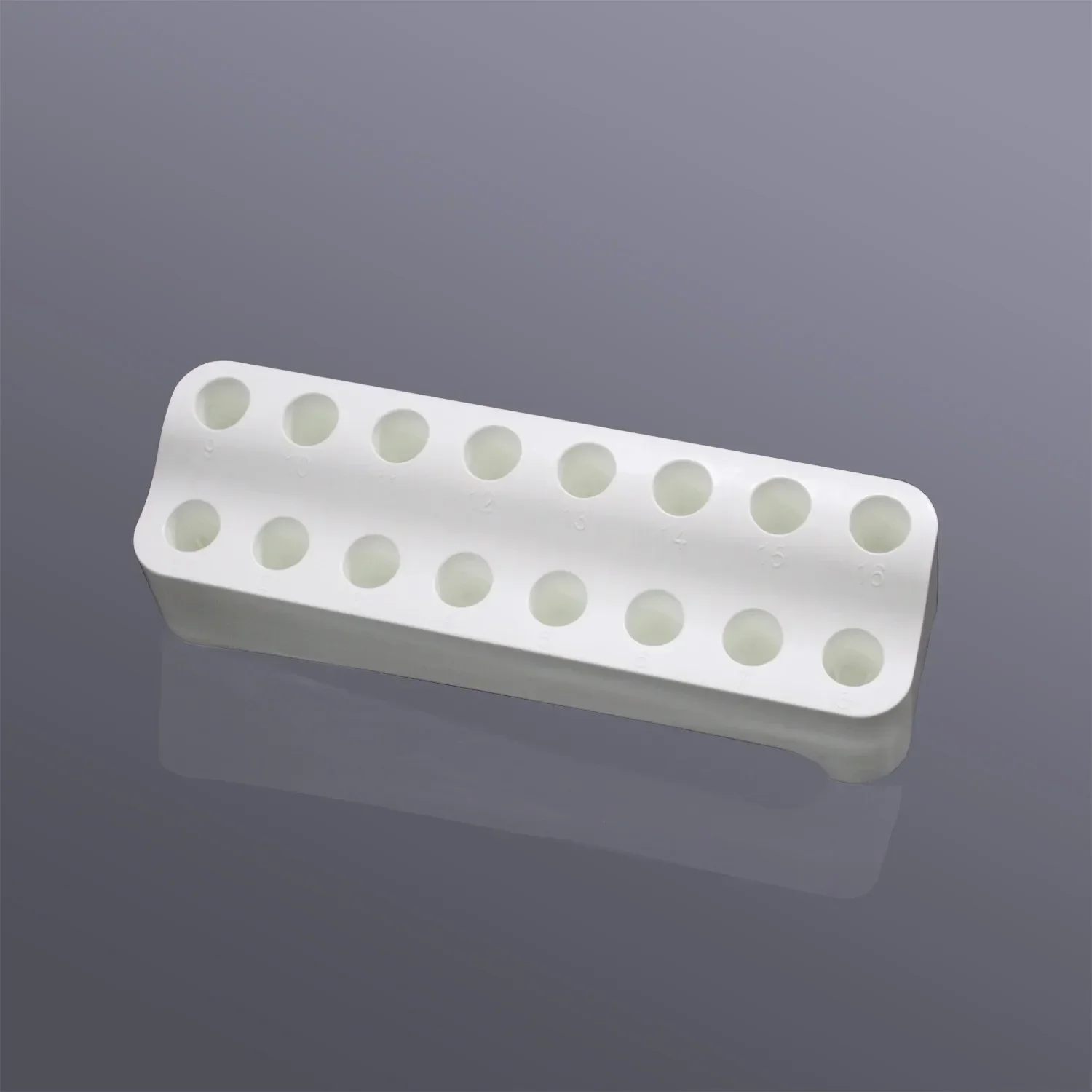 Biosharp 16 Holes 5ml Conical Centrifuge Tube Rack Multifunctional Blood Collection Test Tube Rack Cryotube Flow Lab