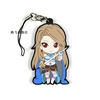 Anime Granblue Fantasy Rubber Hanger Keychain Pendant Gran Lyria Vyrn Alize Rackam Euclase Cosplay Merch Gift 6