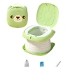 Kids Travel Toilet Stool Foldable and Lightweight Infant Baby Potty Small Children WC Support Up to 50kg Load Bearing 3